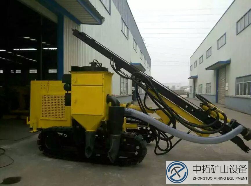 中拓新型吸塵式潛孔鉆機在礦山施工中的應用 中拓新型吸塵式潛孔鉆機在礦山施工中的應用